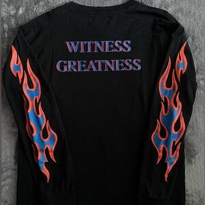 Forever 21 Flame Long Sleeve Tee